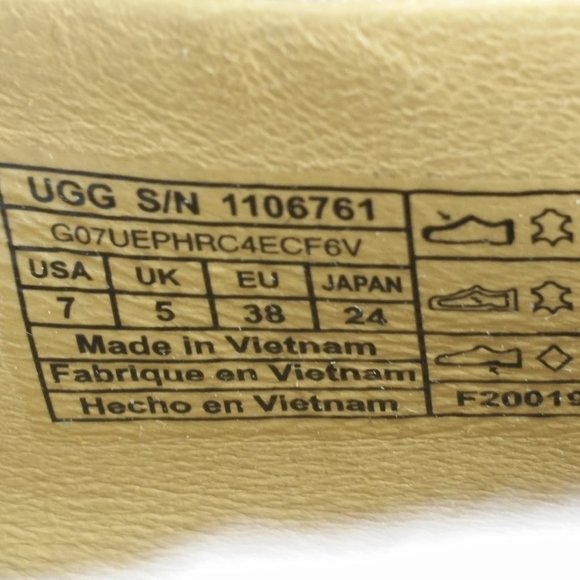 UGG Women's Tan Loafers with Buckle - Picture 9 of 10